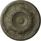 Ekena Millwork Granada Ceiling Medallion (Fits Canopies up to 7 1/8"), Hand-Painted Spartan Stone, 19"OD x 1 1/2"P CM19GASSF - alternate 1